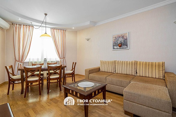 Сдаётся 3-комнатная квартира, Минск, Притыцкого, 83 - фото 1 