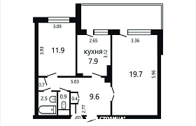 Продажа  квартиры, Минск, Победителей просп., 51