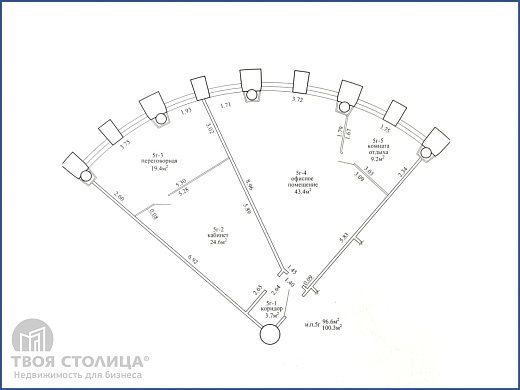 Офис на  продажу, Минск, Домбровская, 9 - фото 5 