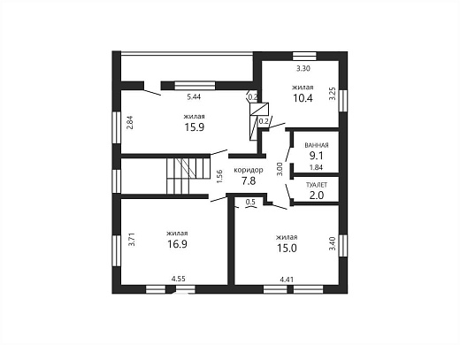 коттедж, Семково - фото 55 