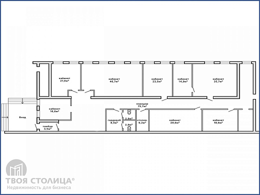 Офис в аренду, Минск, Столетова, 1, к. А - фото 1 