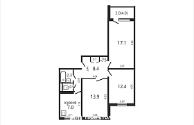 Продажа  квартиры, Минск, Герасименко ул., 29