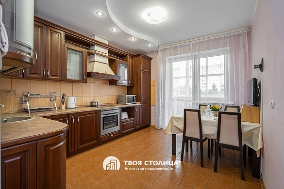 Сдаётся 3-комнатная квартира, Минск, Рокоссовского просп., 80 - фото 1 