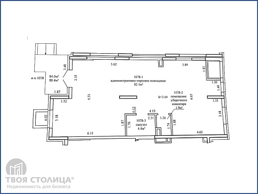 Торговые площади в аренду, Минск, Михаила Савицкого, 23 - фото 1 