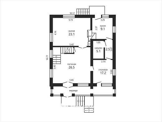 коттедж, Семково - фото 54 