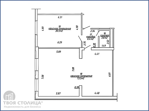 Офис в аренду, Минск, Ольшевского ул., 20, к. 11 - фото 1 