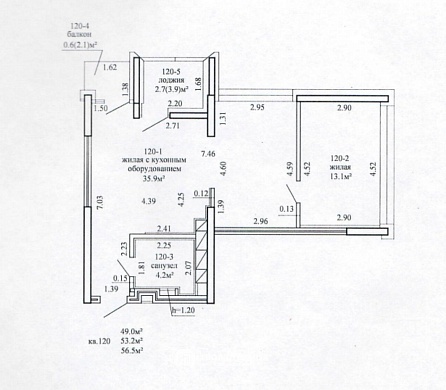 Сдаётся 2-комнатная квартира, Минск, Лейтенанта Кижеватова ул., 1 - фото 11 