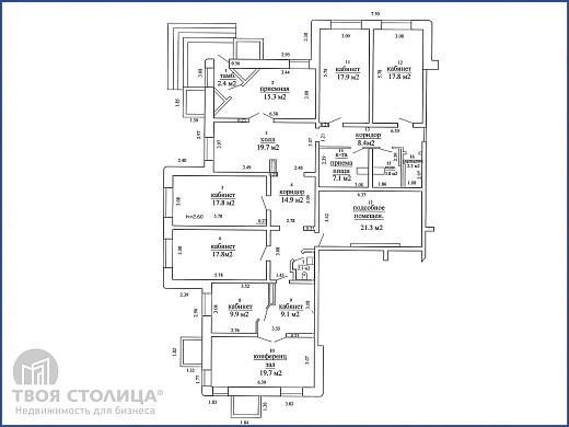 Офис на  продажу, Минск, Рокоссовского просп., 64 - фото 2 
