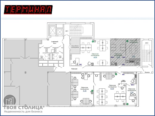 Офис в аренду, Минск, Хоружей ул., 25, к. 3 - фото 1 