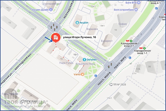 Торговые площади в аренду, Минск, Игоря Лученка, 16 - фото 1 