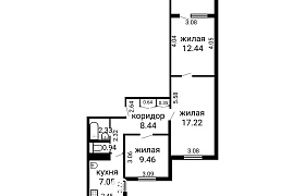 Продажа  квартиры, Минск, Звязда газеты просп., 22