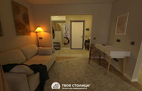 Сдается двухкомнатная квартира, Боровляны, Васильковая ул., 4 за 600 у.е.