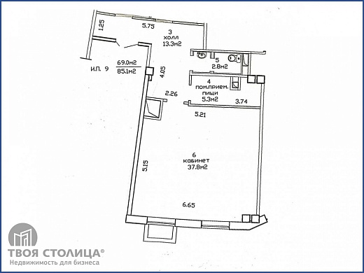 Офис в аренду, Минск, Шафарнянская ул., 11 - фото 1 