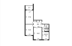Продажа  квартиры, Минск, Любимова просп., 46