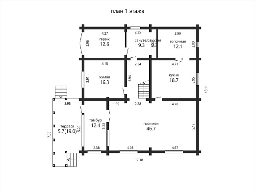 коттедж, Шубники - фото 40 