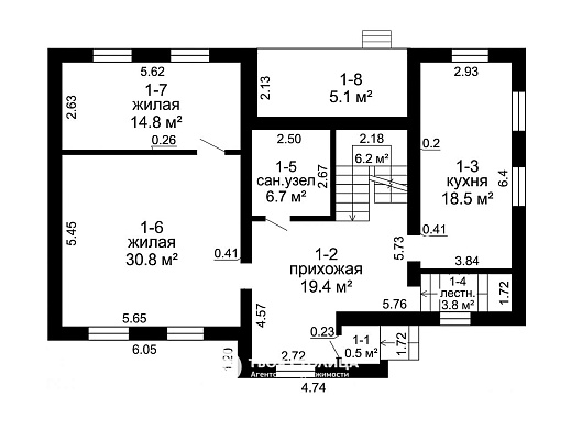 коттедж, Прилесье - фото 43 