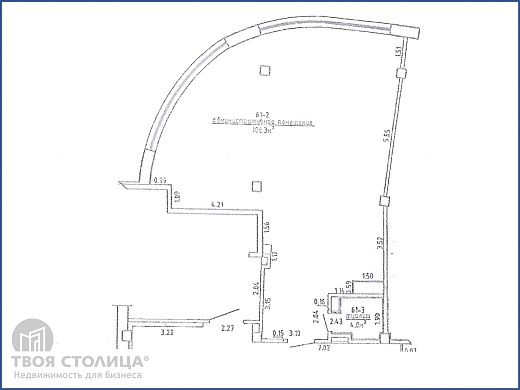Офис в аренду, Новодворский с/с, район д. Большое Стиклево, 40, к. 2 - фото 1 