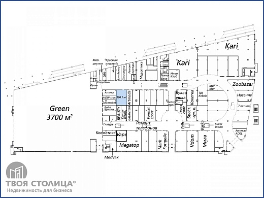 Торговые площади на  продажу, Минск, Рудобельская, 3 - фото 20 